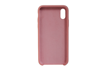 iphone X Max siliconen luxe hoesje roze