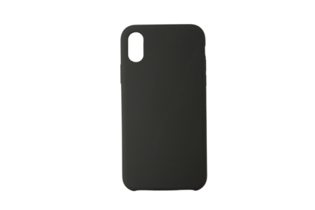 iphone X Max siliconen luxe hoesje grijs