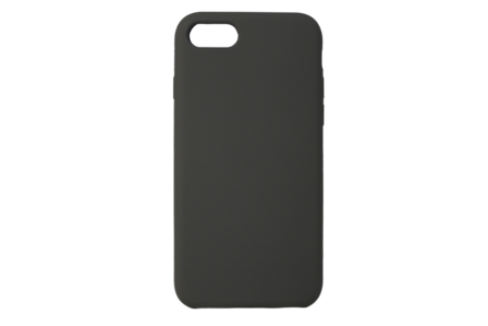 iphone 8 plus / 7 plus siliconen luxe hoesje zwart