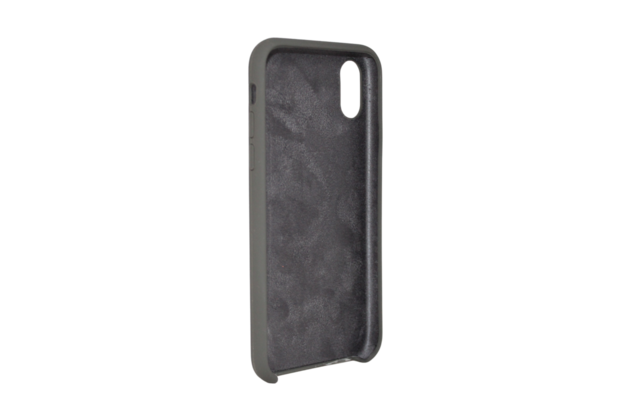 iphone X Max siliconen luxe hoesje zwart