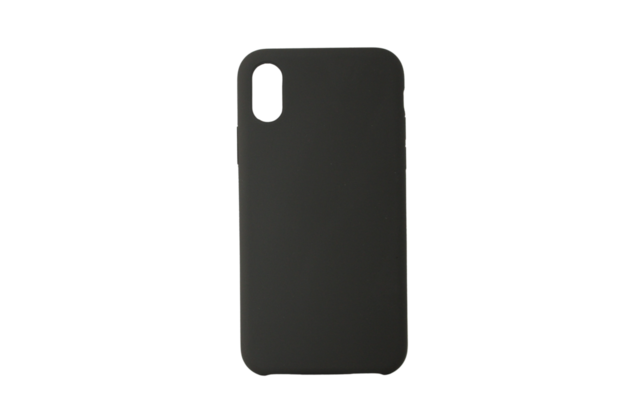 iphone X Max siliconen luxe hoesje grijs