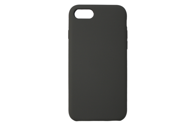 iphone 7 plus / 8 plus siliconen luxe hoesje zwart